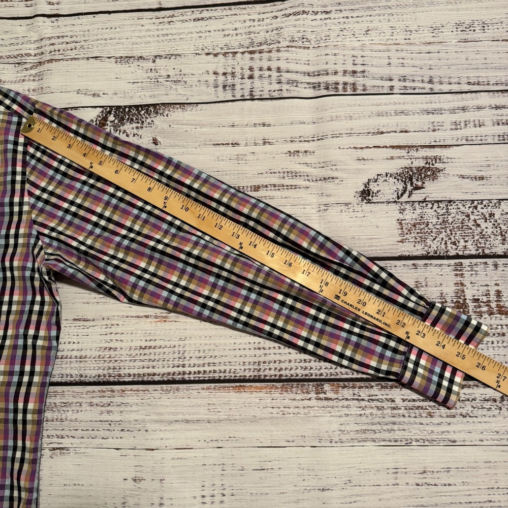 Peter Millar Polyester Button Down Shirt Multicol… - image 12